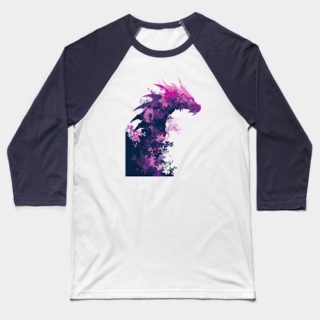 Flora dragon deity Baseball T-Shirt by etherElric